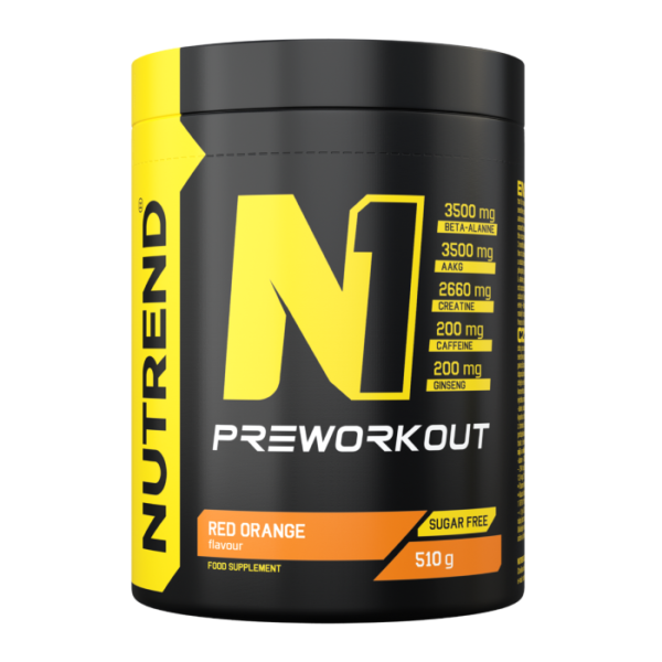 NUTREND N1 Pre-Workout 10 x 17 g grapefruit