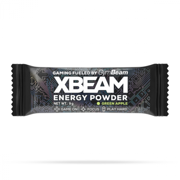 XBEAM Vzorka Energy Powder 10 x 9 g jahoda kiwi