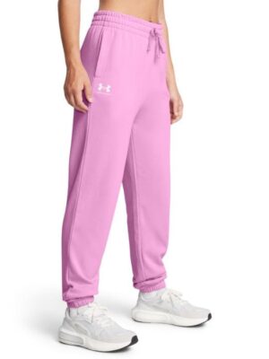 Under Armour Dámske tepláky UA Rival Terry Jogger Pink  XSXS