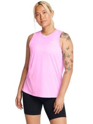 Under Armour Dámske tielko Tech Tank Twist Pink  XSXS