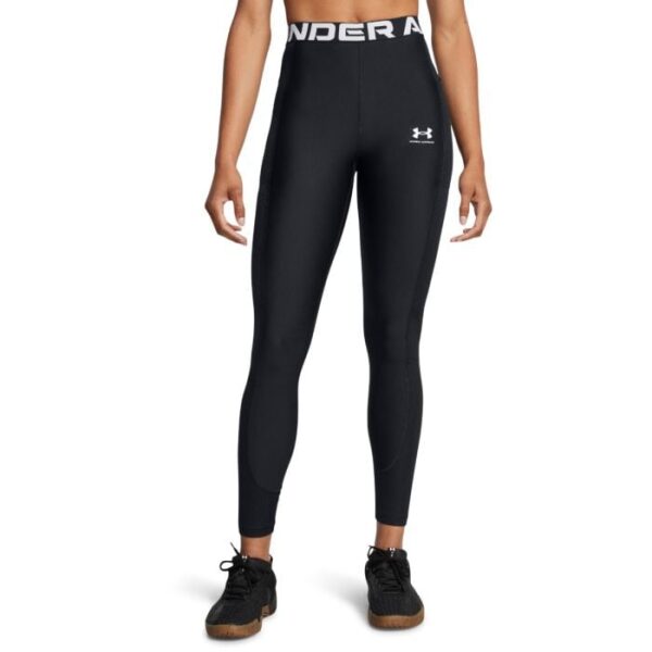 Under Armour Dámske legíny HeatGear Rib Legging Black  SS