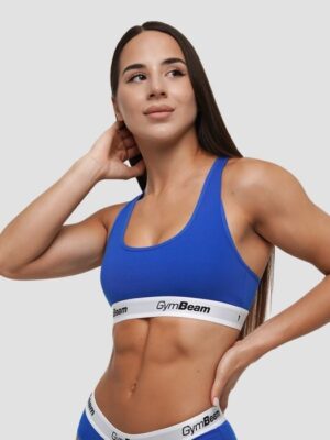 GymBeam Podprsenka Bralette Royal Blue  LL