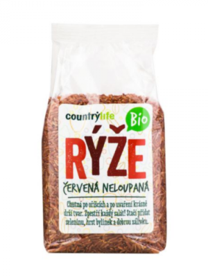 Country Life BIO Ryža červená nelúpaná 14 x 500 g