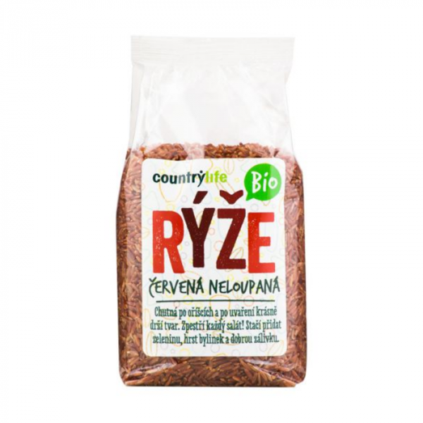 Country Life BIO Ryža červená nelúpaná 14 x 500 g