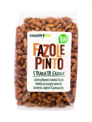 Country Life BIO Fazuľa pinto 14 x 500 g