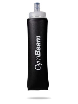 GymBeam Fľaša Hydra Soft Flask Black 550 ml