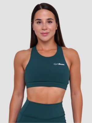 GymBeam Športová podprsenka Ignite Dark Green  SS