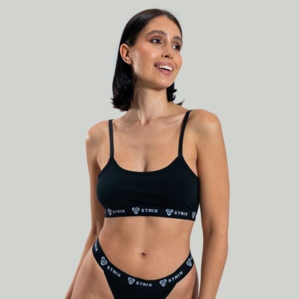 STRIX Podprsenka String Bralette Black  XSXS