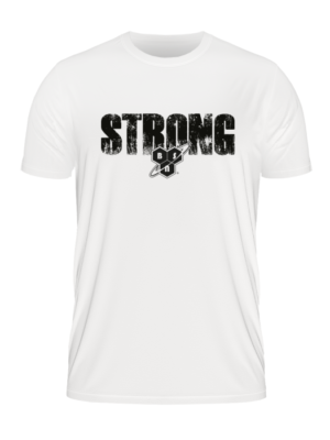 BSN Tričko Strong White  L