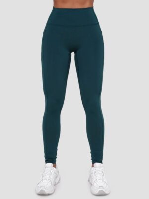 GymBeam Dámske legíny Ignite Dark Green  SS