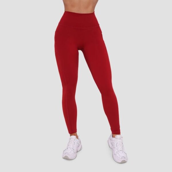 GymBeam Dámske legíny Ignite Dark Red  LL