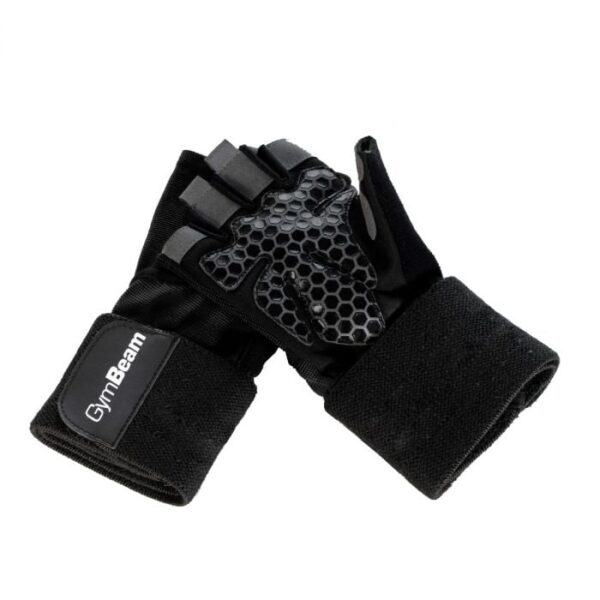 GymBeam Dámske fitness rukavice Guard Black  XL