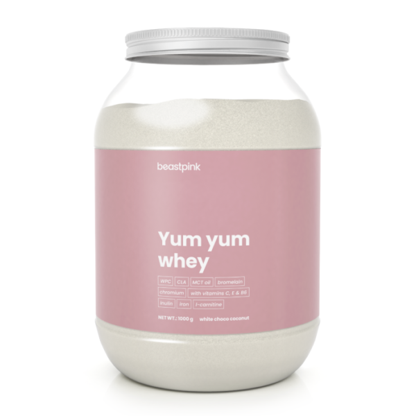 BeastPink Yum Yum Whey 1000 g strawberry splash