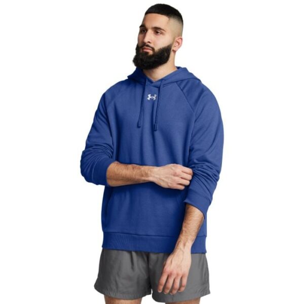 Under Armour Mikina UA Rival Fleece Hoodie Blue  SS