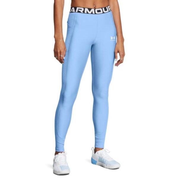 Under Armour Dámske legíny HeatGear Rib Legging Blue  SS