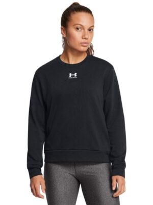 Under Armour Dámska mikina Rival Terry Crew Black  XSXS