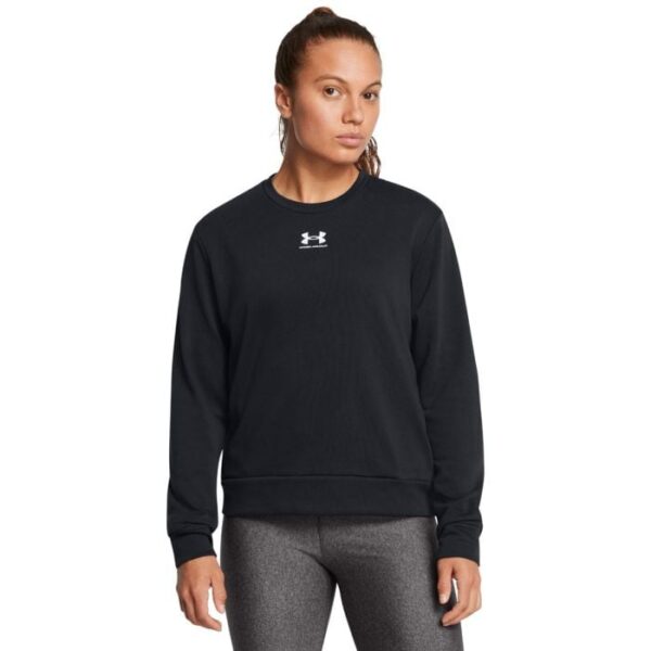 Under Armour Dámska mikina Rival Terry Crew Black  XSXS