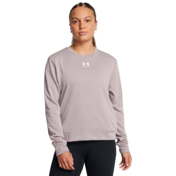 Under Armour Dámska mikina Rival Terry Crew Grey  LL