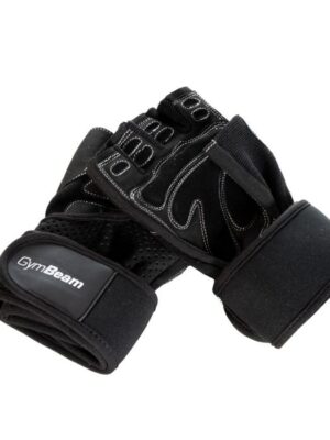 GymBeam Fitness rukavice Wrap Black  L