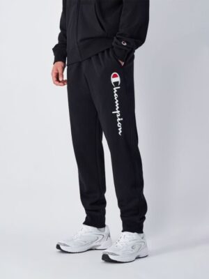 Champion Tepláky Fleece Big Logo Black  SS