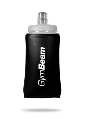 GymBeam Fľaša Hydra Soft Flask Black 250 ml