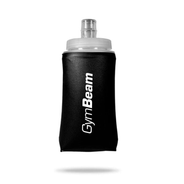 GymBeam Fľaša Hydra Soft Flask Black 250 ml