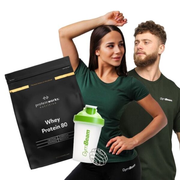 The Protein Works - Whey Protein 80 2000 g vanilkový krém