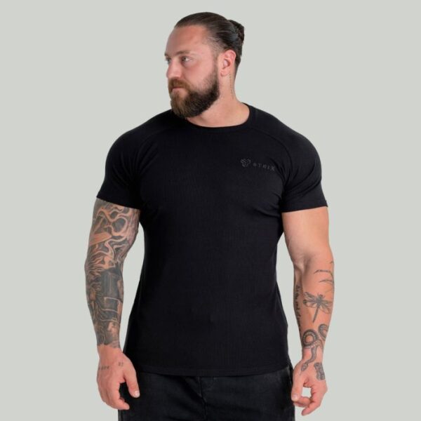 STRIX Tričko Ribbed Black  XL