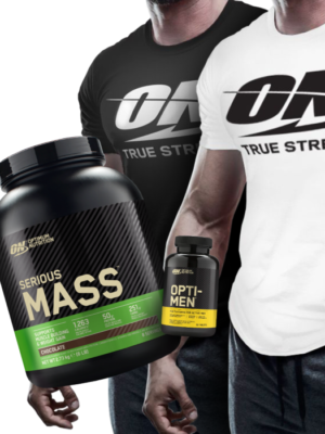 Optimum Nutrition Serious Mass 2720 g čokoláda arašidové maslo