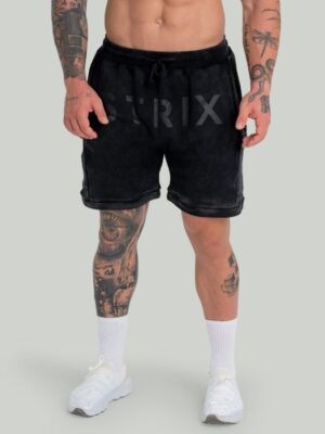 STRIX Šortky Washed Black  L