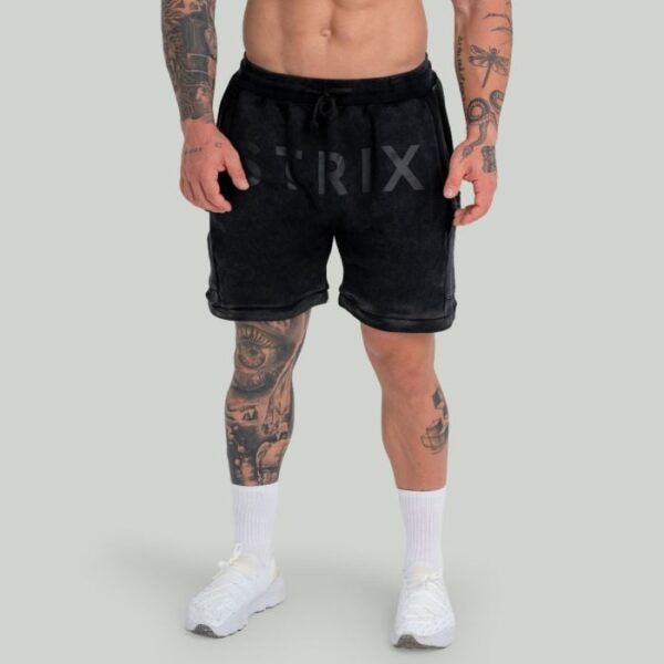 STRIX Šortky Washed Black  L