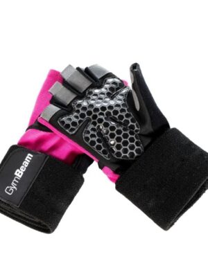 GymBeam Dámske fitness rukavice Guard Pink  L